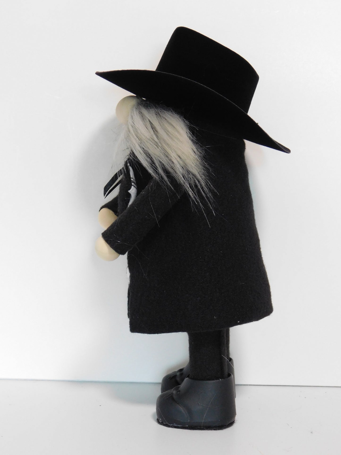 Gnome. Cowboy Gnome in Black, Cowboy Gnome, Country Gnome, Gnome Decor, Western Gnome