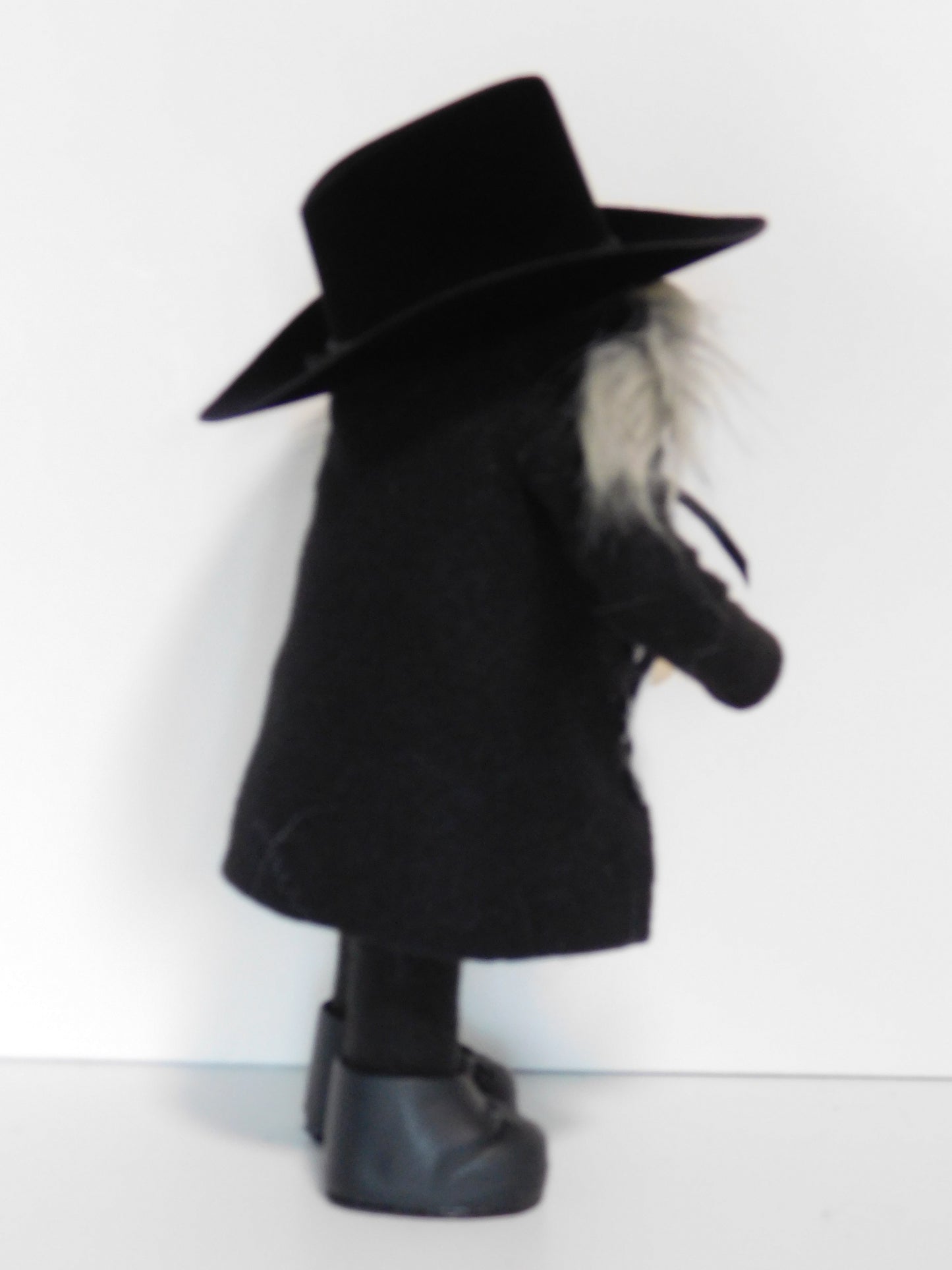 Gnome. Cowboy Gnome in Black, Cowboy Gnome, Country Gnome, Gnome Decor, Western Gnome