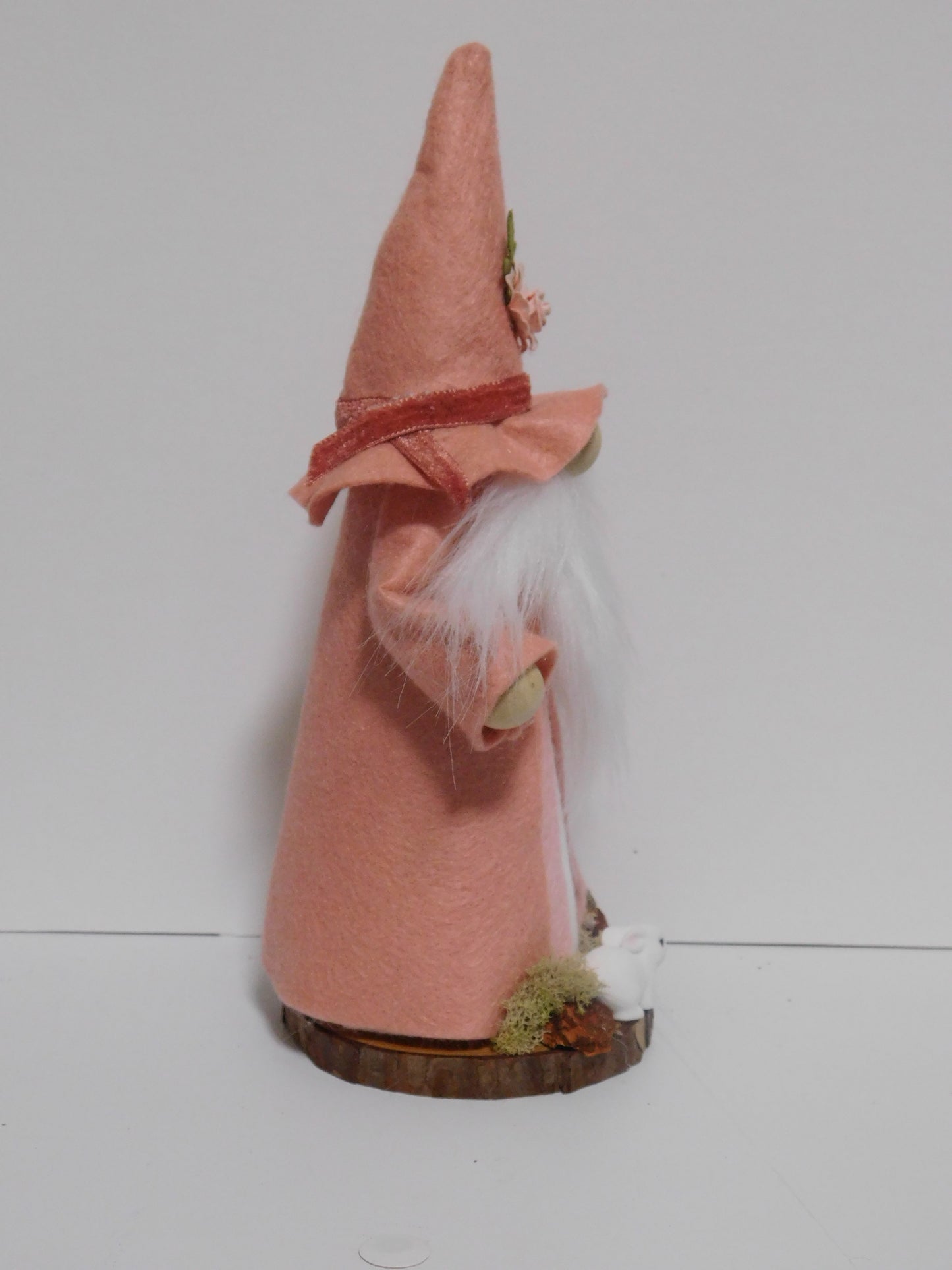 Woodland Wizard Gnome, Wizard Gnome, Pink Wizard, Gnome