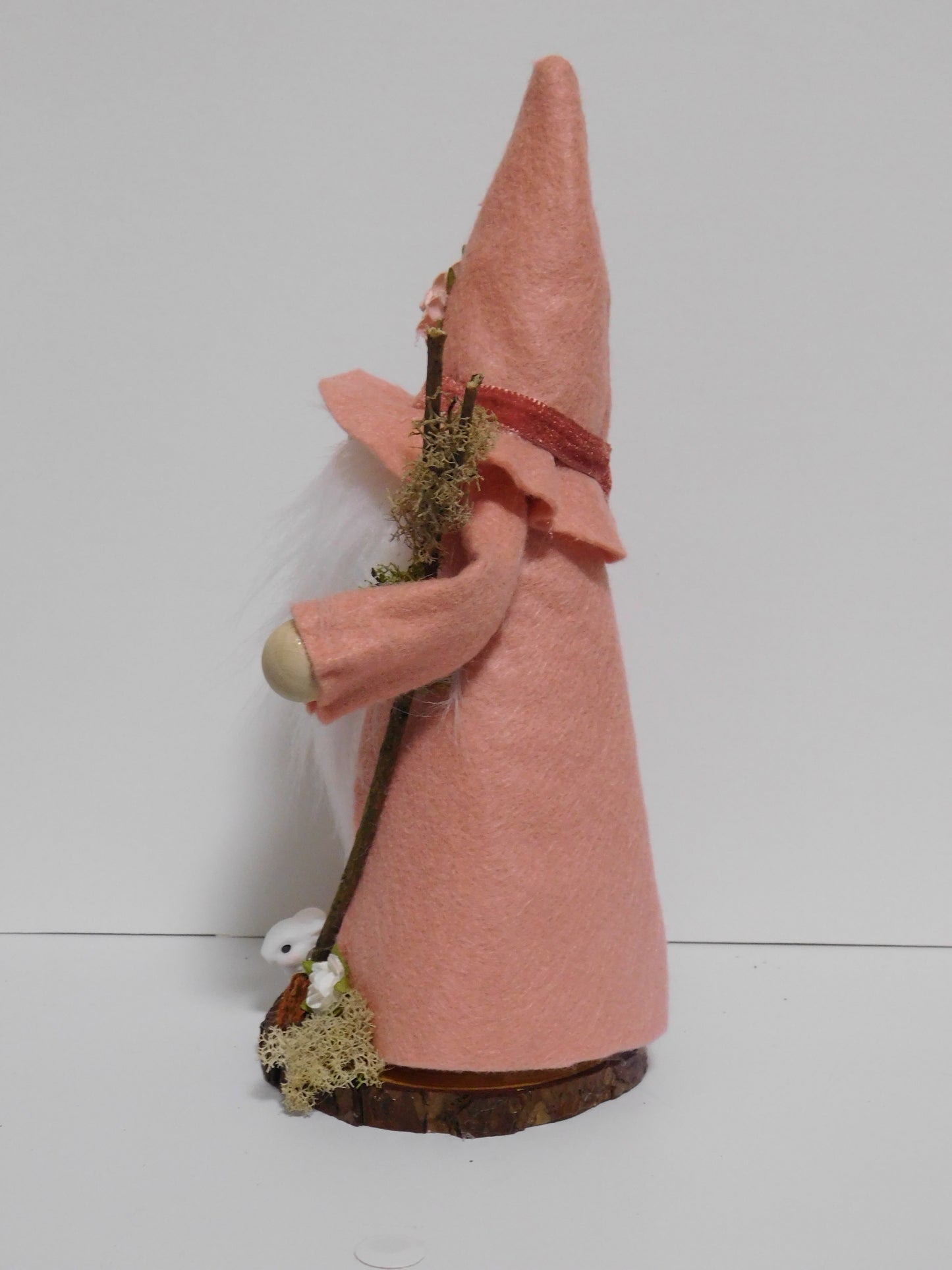 Woodland Wizard Gnome, Wizard Gnome, Pink Wizard, Gnome