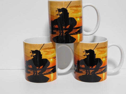 End of the Trail, coffee mug 12 oz