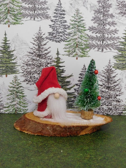 Mini Santa Gnome, Santa gnome, Gnomes, Mini Gnomes