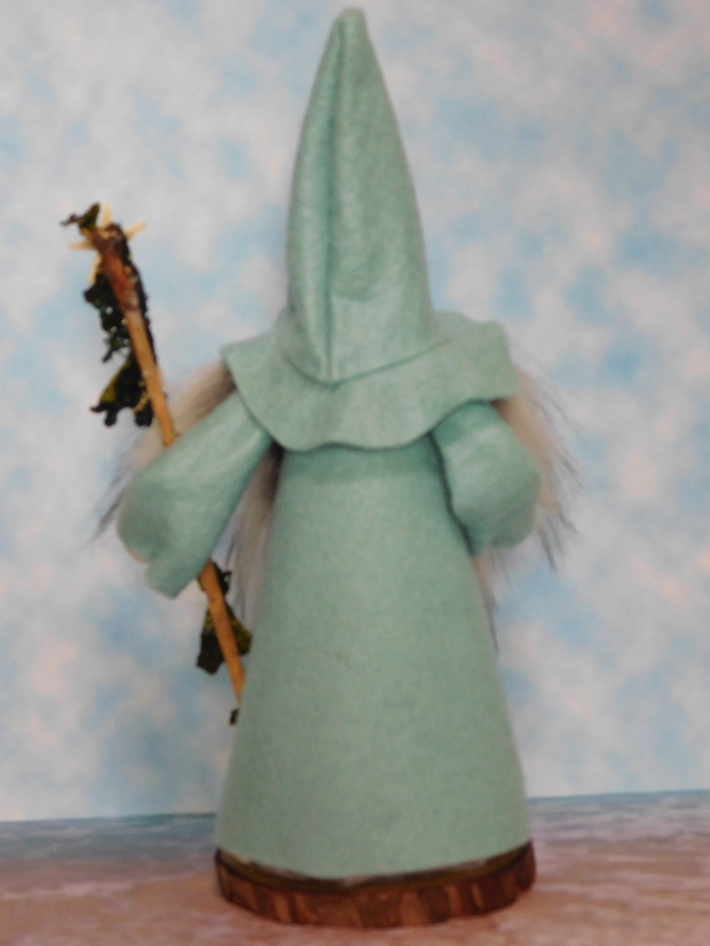 Woodland Wizard Gnome, Wizard Gnome, Turquoise Wizard, Beach Wizard, Beach Gnome, Gnome