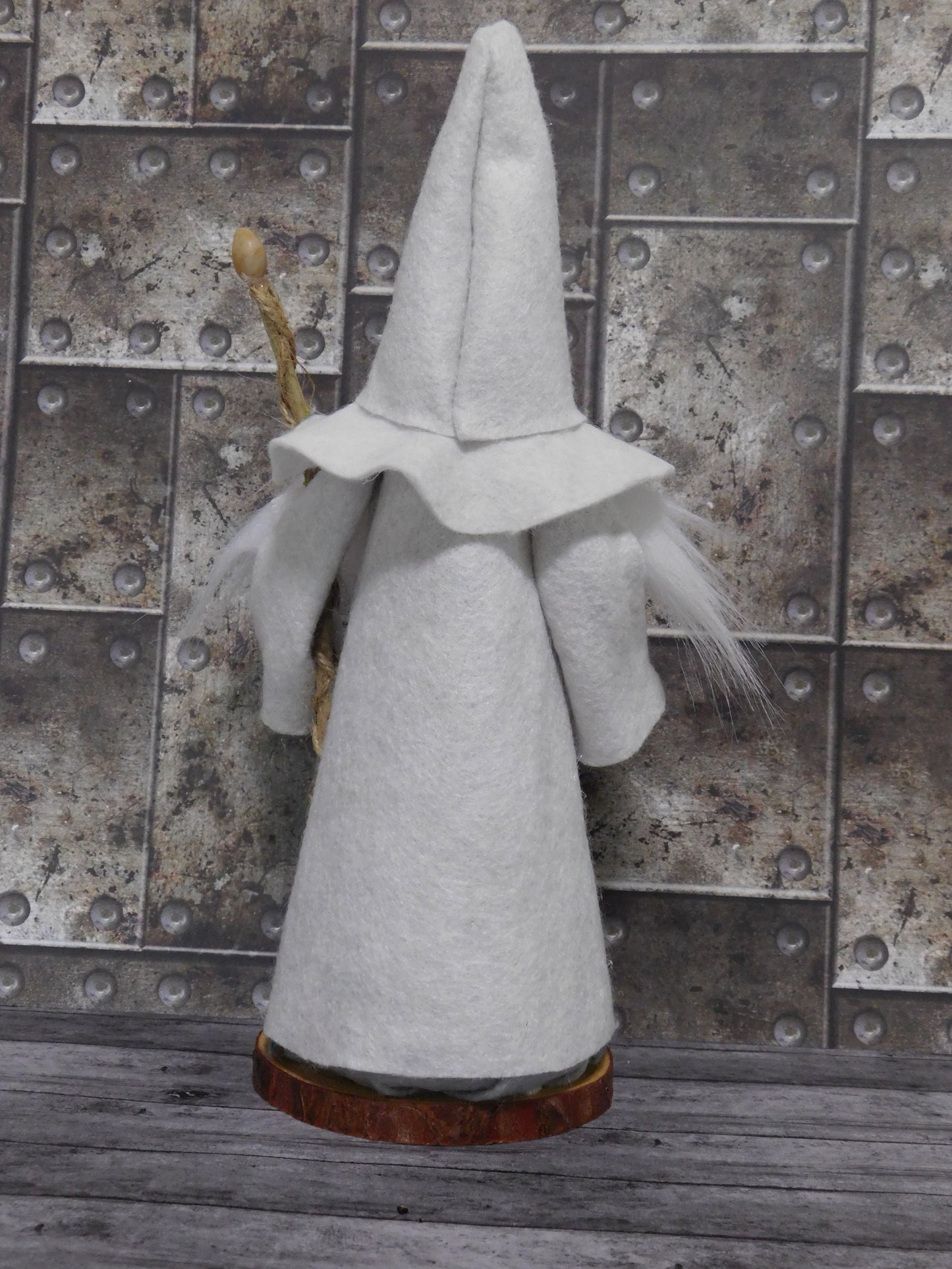 Woodland Wizard Gnome, Woodland Wizard, Wizard Gnome, Woodland Wizard Gnome in White